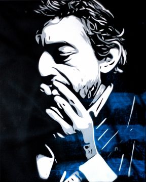 Peinture Serge Gainsbourg